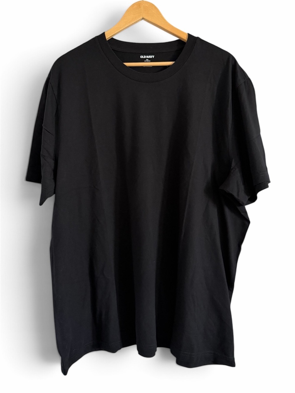 NWT THREE Old Navy Soft-Washed Black Short-Sleeve Crewneck T-Shirt XXL